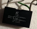 CBB61 Ceiling Fan Capacitor 250 Wv.ac Taiwan 4 Wire Fast Shipping. Fixed Price $10.95.
