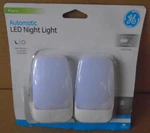 Ge Automatic Light Sensing Integrated Led Plug Night 2-PACK. Fixed Price $9.99.