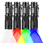 4 Color Single Mode Red Green Blue Cool White Flashlight For Nigh.... Fixed Price $30.34.