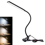 Led Clip-on Lamp Usb Desk Bedside Table Reading Book Dimmable Light. Fixed Price $13.27.