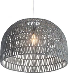Brand New Zuo 50210 Paradise Ceiling Lamp Woven Rustic Shade $480 FLB145. Fixed Price $162.49.