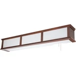 Afx Lighting 40" 3-LIGHT 75W T8 Overbed Fixture Cherry Wood Finish, CMB325CHE8. Fixed Price $74.99.