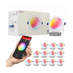 Jullison 6 Inch Led Smart Slim Recessed Pot Light, Wifi App& Voice Control, 1.... Fixed Price $272.39.