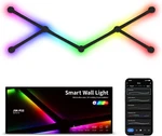 Kobaiban Wall Light Lines, Wifi Rgb 6 Smarter Kit, Black. Fixed Price $42.74.