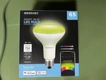Merkury Innovations - Smart Wifi Led Bulb Tunable White 65W, 750 Lumens (BR30). Fixed Price $10.00.