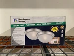 Hardware House Flush Mount Ceiling Light Fixture 5" 13" Satin Nickel 11-9702. Fixed Price $25.00.