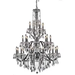 Elegant Lighting 2016G36DB/RC St. Francis Foyer Pendant Dark Bronze. Fixed Price $1432.00.