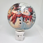 Stony Creek Snowman Couple Night Light Snowpeople Winter Christmas. Fixed Price $24.99.