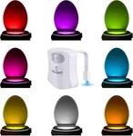 Toilight The Original Toilet Bowl Night Light. Fun Useful Ma Y, 9 Color Modes. Fixed Price $19.07.