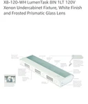 Gm Undercabinet X-8-120-WH. Fixed Price $20.00.
