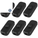 Dweii 6PCS Inline Cord Switch, On/off Lamp Control Appliance Black. Fixed Price $17.18.