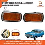 Pair Amber Side Marker Clearance Lights Fits Datsun 510 240Z 260Z 280Z 1968-1981. Fixed Price $27.09.