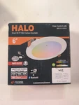 Halo Hlb 6" Smart Wi-fi Led Recessed Downlight Color & Tunable White Wiz Pro. Fixed Price $24.99.
