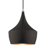 Livex Lighting 41186 Black Single 10"W Mini Pendant. Fixed Price $119.96.