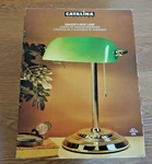 Catalina Lighting Banker's Desk Lamp 13" 12816 New. Fixed Price $60.89.