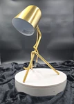 PROJECT62 Tripod Task Lamp Gold Vintage Industrial Look. Fixed Price $39.87.