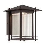 Designers Fountain Hadley 9" Wall Lantern, Burnished Bronze LED32531-BNB. Fixed Price $54.99.
