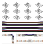 Led Strip Connector Kit 4 Pin 10MM Gapless Solderless Corner Extension Wire. Fixed Price $20.90.