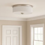 Progress Lighting Weaver Flush Mount Ceiling Nickel P3610-LED. Fixed Price $30.00.