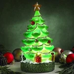 Exhart Led Christmas Tree Night Light With Auto On/off Timer Statue Holiday Gift. Fixed Price $19.00.