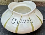 1959 Ceramic Holt Howard Pixieware Cocktail Olives Jar Without Lid Vintage Mcm. Fixed Price $44.99.