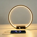 Led Circle Table Lamp Touch Control 3-WAY Dimmable Bedside Nightstand Wi.... Fixed Price $72.27.