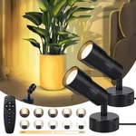 Pack Uplighting Indoor, 12W Uplights & Spot With 8 To 60 Zo. Fixed Price $52.39.