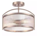 Easy Lite 12 In. Champagne Bronze Semi-flush Mount Ceiling Light. Fixed Price $65.00.