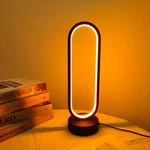 3 Colour Dimmable Led Bedside Lamp Ring Night Light For Bedroom Living. Fixed Price $10.50.