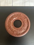 Ekena Millwork Leaf 11.375 X Burnished Mahogany Crackle Gold. Fixed Price $20.00.