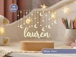 Magical Hanging Stars Led Name Light, Personalized Gift For Kids. Fixed Price $31.99.