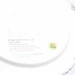(4-PK) Lumary 4" Wi-fi Smart Ultra-thin Baffle Recessed Lighting Lights Only. Fixed Price $34.97.