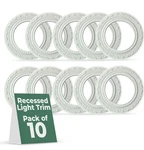 Spot Light Trim White Urethane 6" Id X 10" Od Pack Of Renovators Supply. Fixed Price $145.00.