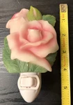 Ibis And Orchid Design Rose Bud Night Light New In Box #50182. Fixed Price $30.00.