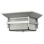 Hinkley Lighting Harbor Outdoor Flush Mount, Titanium - 2573TT. Fixed Price $329.00.