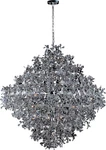 Polished Chrome 21 Light Pendant From The Comet Collection. Fixed Price $5898.00.