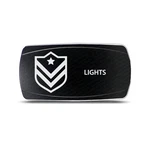 CH4X4 Rocker Switch Military Lights Symbol 14. Fixed Price $17.98.