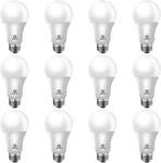 12 Pack ENERGETIC100W Equivalent A19 Led Bulb, 3000K Warm White, Non-dimmable. Fixed Price $17.99.