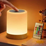 Night Light For Kids Baby, Dimmable Touch Lamp Nursery, 13 Colors 5 Brigh.... Fixed Price $23.73.