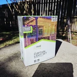 Real Living 160 Count Led Curtain Light Set Indoor/outdoor Use. Fixed Price $15.00.