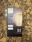 Philips Hue White Ambiance Filament A19 Bluetooth Smart Led Bulb E26 -free S/h. Fixed Price $20.00.