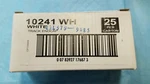 Box Of 25--KICHLER 10241-WH Linear Track End Cap For Cabinet Light-white. Fixed Price $9.99.