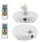 Wireless Led Spotlights 2 Pack Accent Puck With Remote, Indoor.... Fixed Price $37.16.