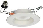 Case Of 4 Cooper Lighting Halo 6" Recessed Trim White 625-1102 New. Fixed Price $50.00.