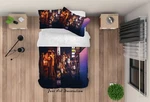 3D Street Light Night Sign Quilt Cover Bedding Sets Pillowcases 64. Fixed Price $93.40.