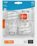 Feit BPESL13T/GU24/2 13-WATT Twist Soft White Base, 2-PACK. Fixed Price $18.22.