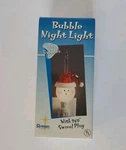 Roman Intricate Decorative Snowman Christmas Holiday Night-light Swivels. Fixed Price $14.99.