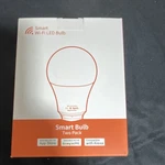 Fitop Smart Wi-fi Led Bulb 2 Pack, Multicolor, Dimmable, Alexa Compatible. Fixed Price $10.00.