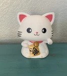 Smoko Lucky Niko White Kitty Cat Ambient Light. Fixed Price $18.00.
