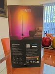 Govee Floor Lamp H607C Black Wifi Smart Control, 24 Vdc, Rgbicww Modes,sealed. Fixed Price $120.00.